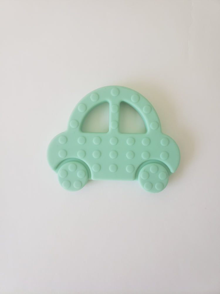 Silicone car teething toy