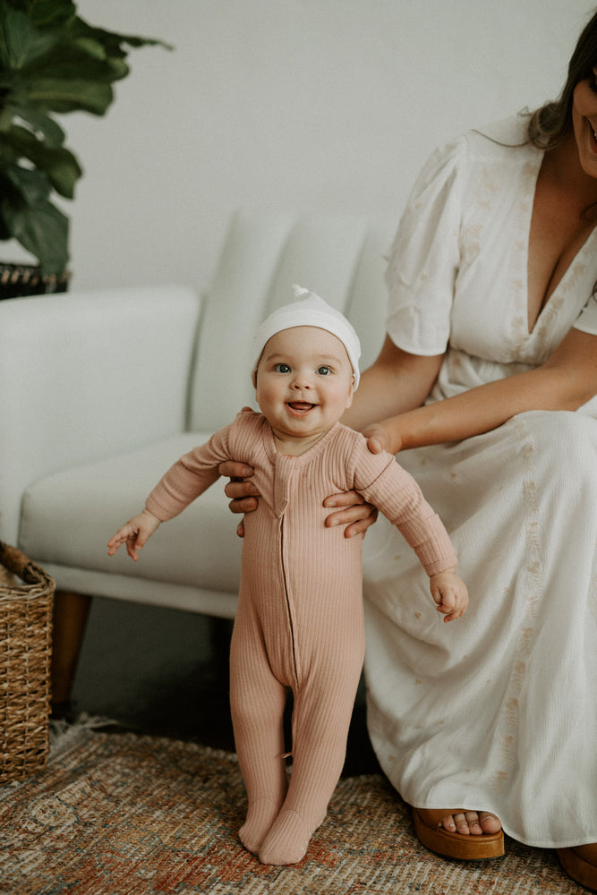 Ribbed footed pajamas – Young & Wild Co.