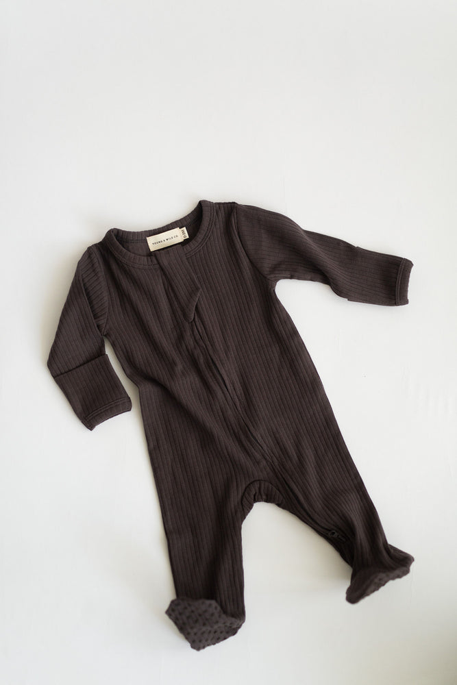 
                  
                    Ribbed footed pajamas
                  
                