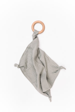 
                  
                    Lovie Blanket With Wooden Ring
                  
                