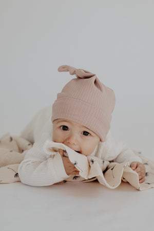 
                  
                    Ribbed Baby Beanie Hat
                  
                