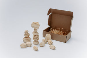 
                  
                    Wooden Stacking Rocks
                  
                