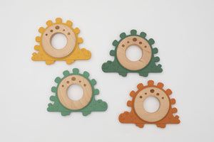 
                  
                    Dinosaur silicone and wood teether
                  
                