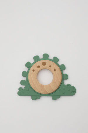 
                  
                    Dinosaur silicone and wood teether
                  
                