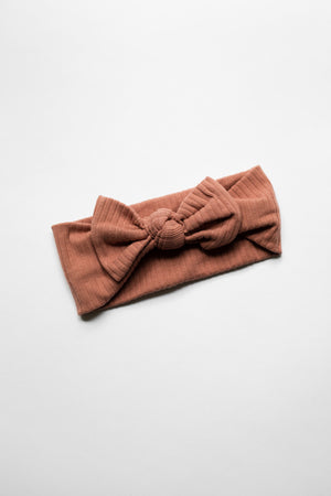 
                  
                    Ribbed Baby Bow Headband
                  
                