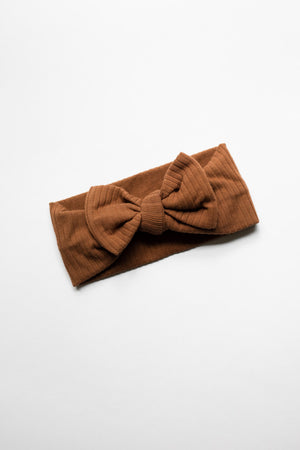 
                  
                    Ribbed Baby Bow Headband
                  
                