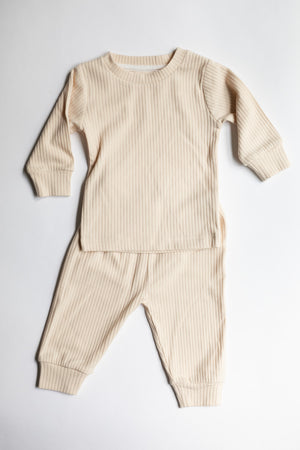 
                  
                    Ribbed Two-Piece Pajamas Set
                  
                